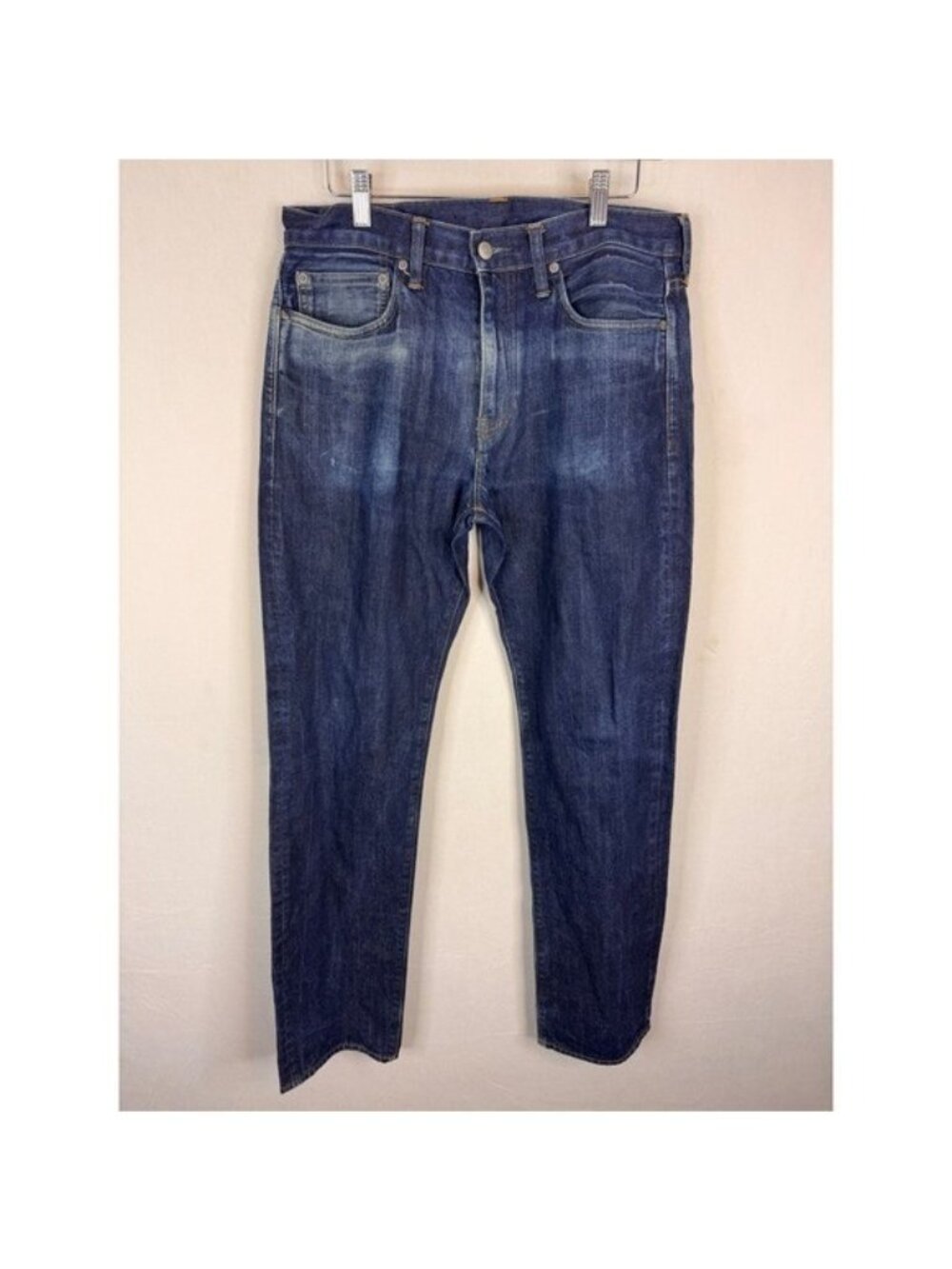 J.Crew Every Stitch Considered 1040 Japanese Kaihara Denim Jeans 32x34 Indigo
